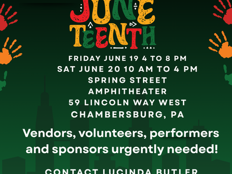 Chambersburg Juneteenth Celebration 2026