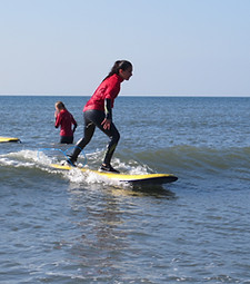 Surfing with Skern Lodge