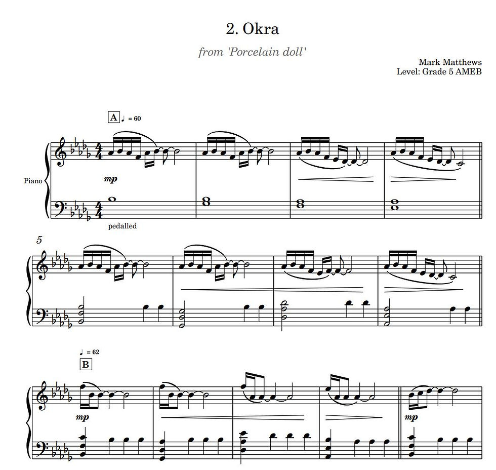 Thumbnail: 'Porcelain doll' Mark Matthews Australian Composer