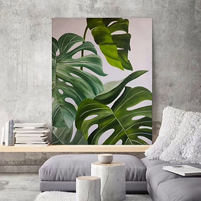 Arte Contemporânea Abstrata Orgânica e Botânica