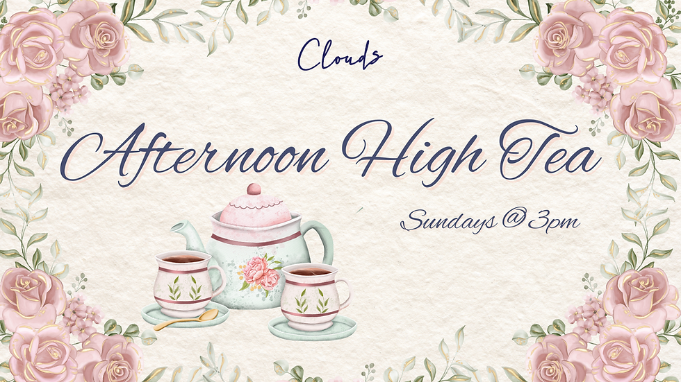 Afternoon High Tea