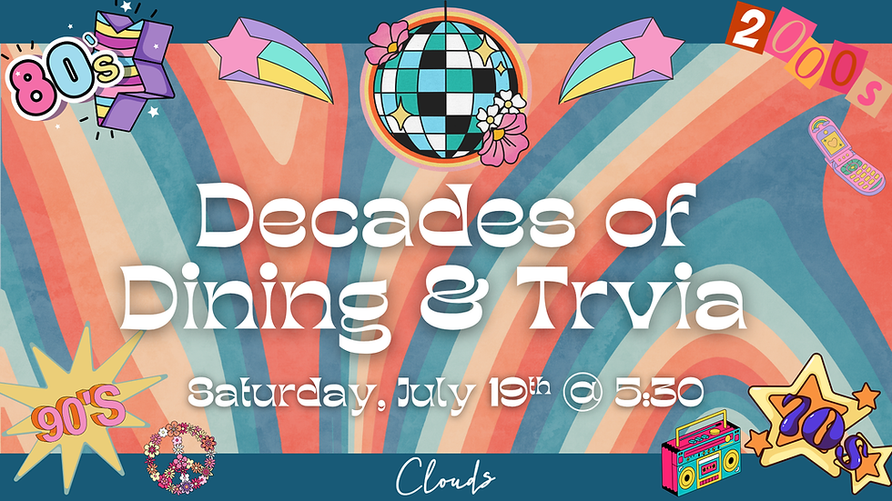 Decades of Dining & Trivia 