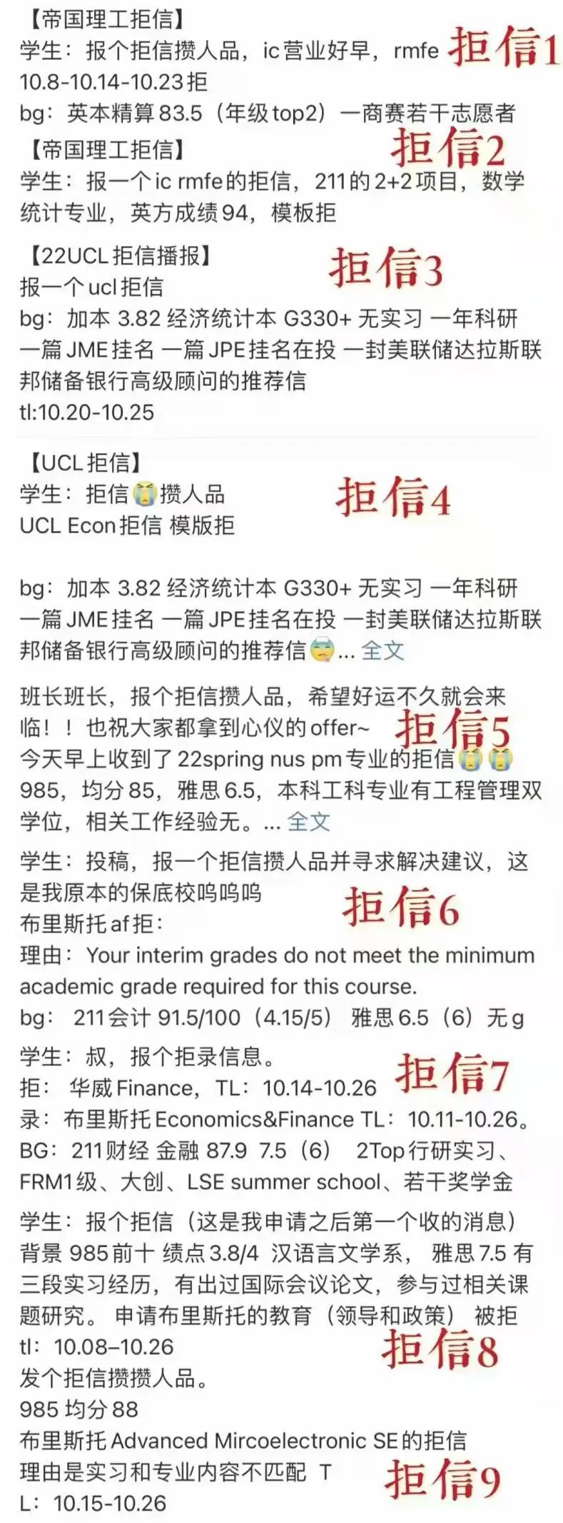2022英国申请最新动态:最卷专业和保底选项
