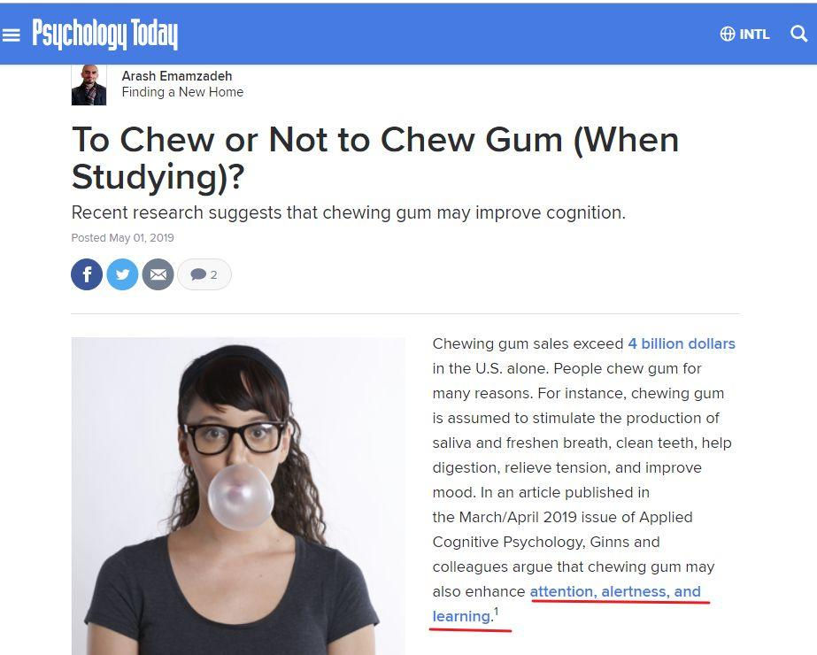 当我在复习的时候,我选择吃什么?