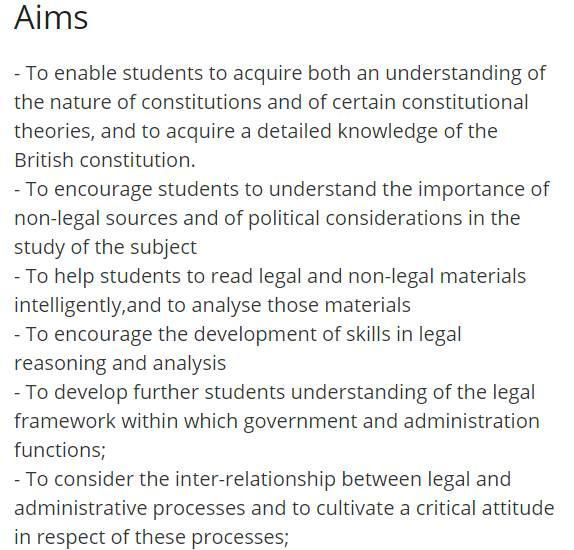 英国大学都要学习的Law基础课程详解~