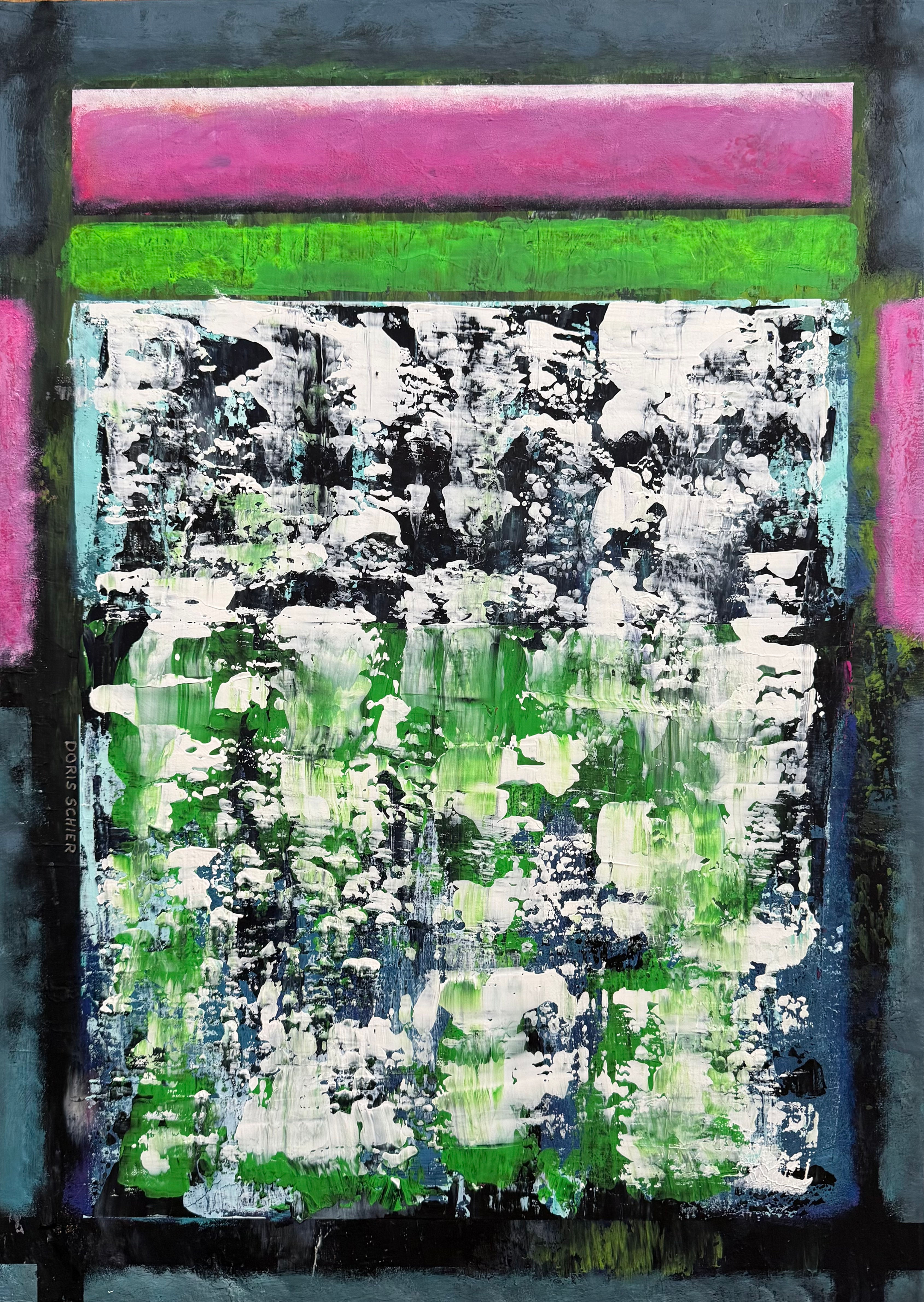 FARBFELDER BLAU-PINK