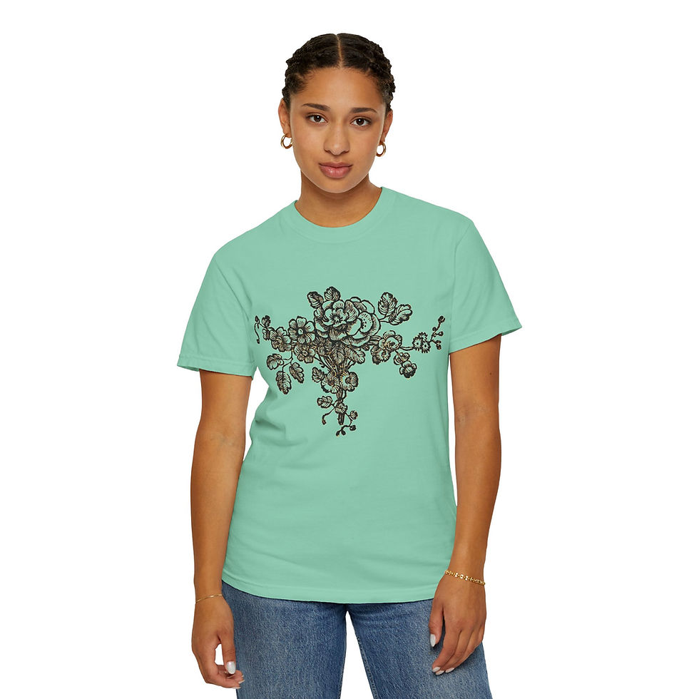 Thumbnail: Buffonorna - Personalizable Unisex Garment-Dyed T-shirt
