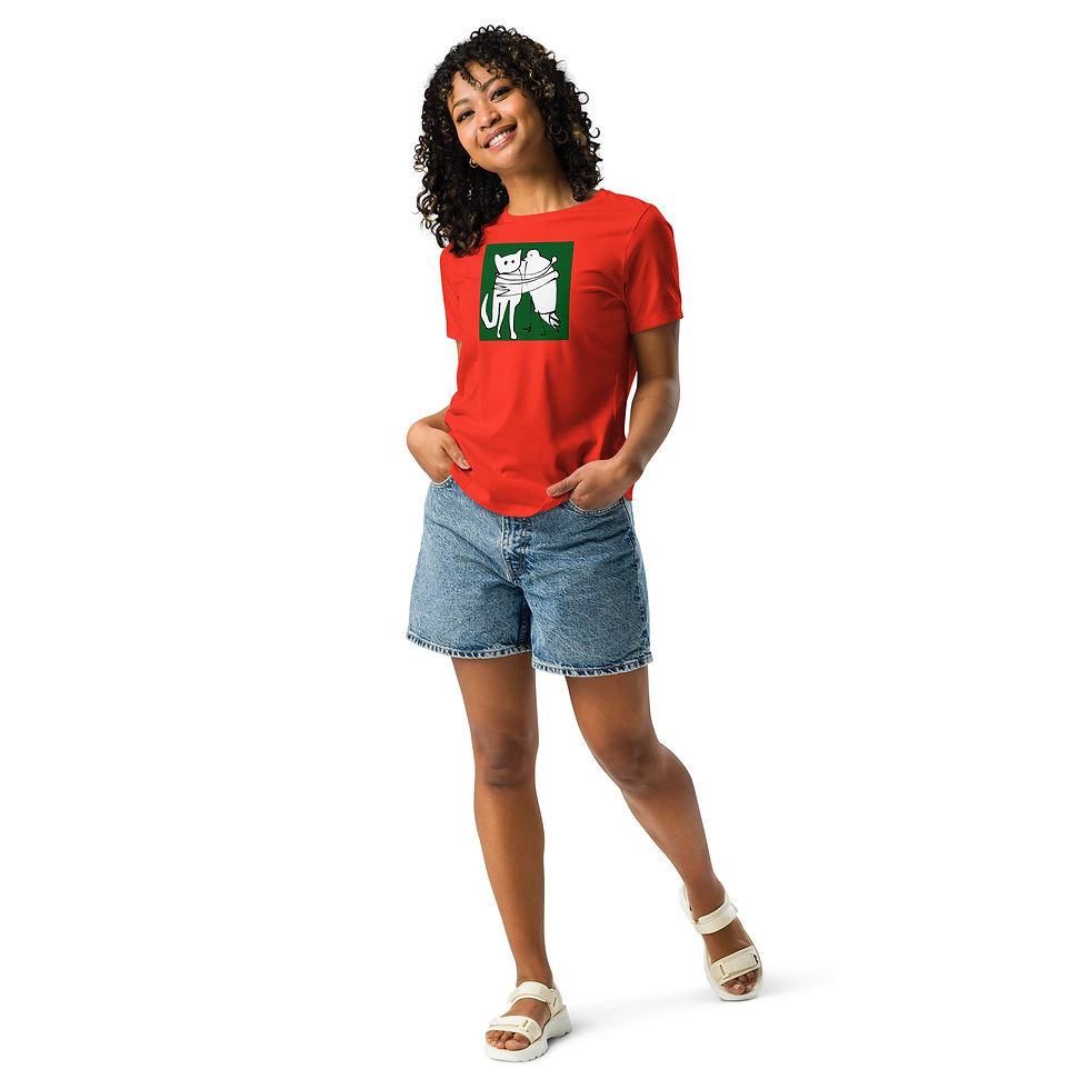 Thumbnail: Friendship 5 - Women's Relaxed T-Shirt