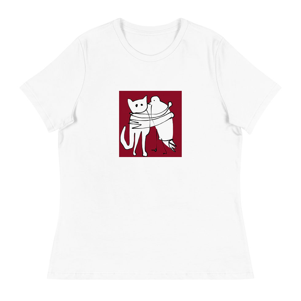 Thumbnail: Friendship 4 - Women's Relaxed T-Shirt