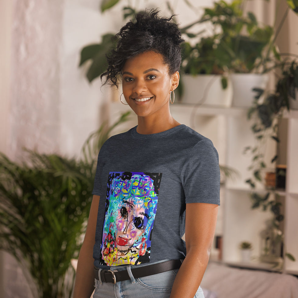 Thumbnail: Flowered - Short-Sleeve Unisex T-Shirt