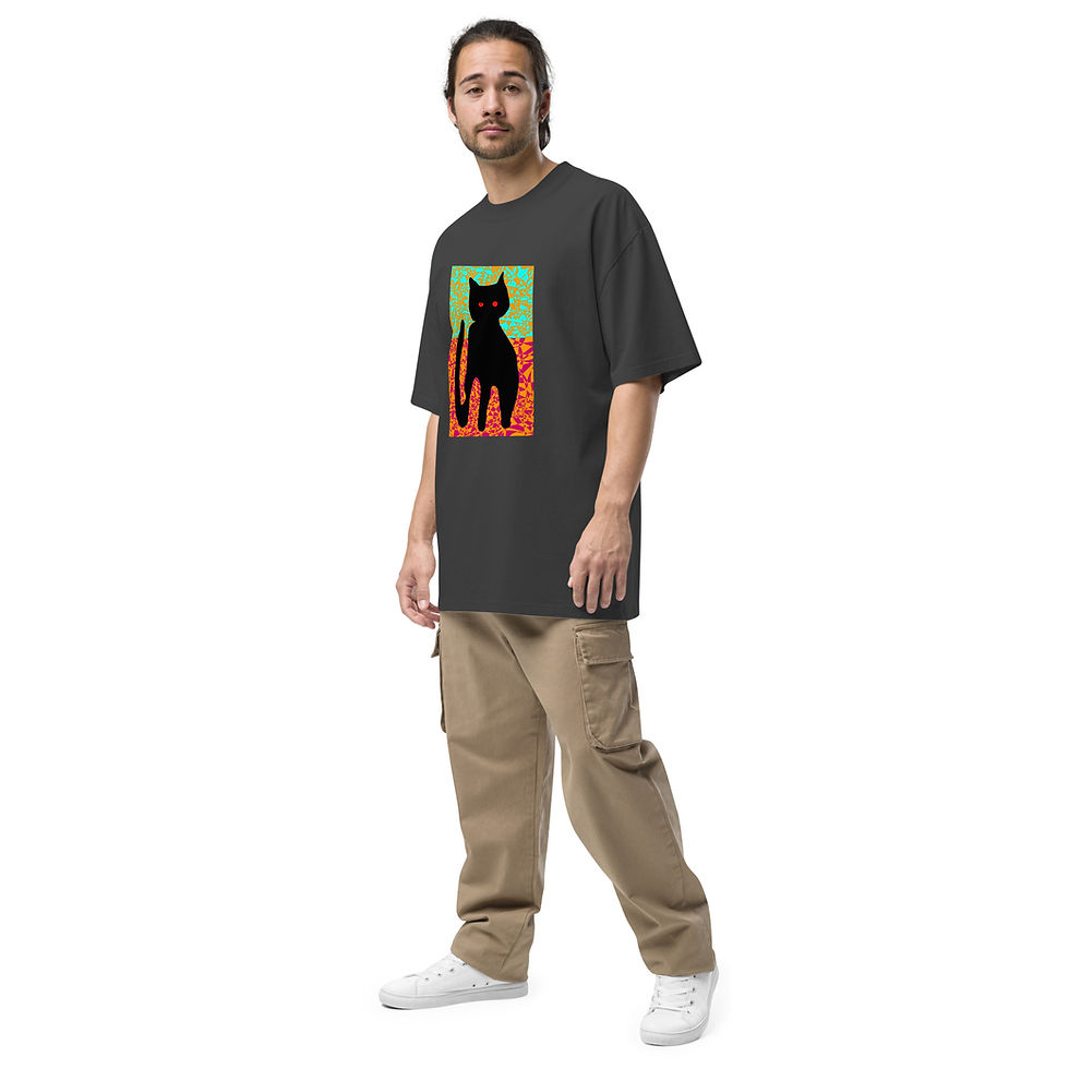 Thumbnail: Bead - Oversized faded t-shirt