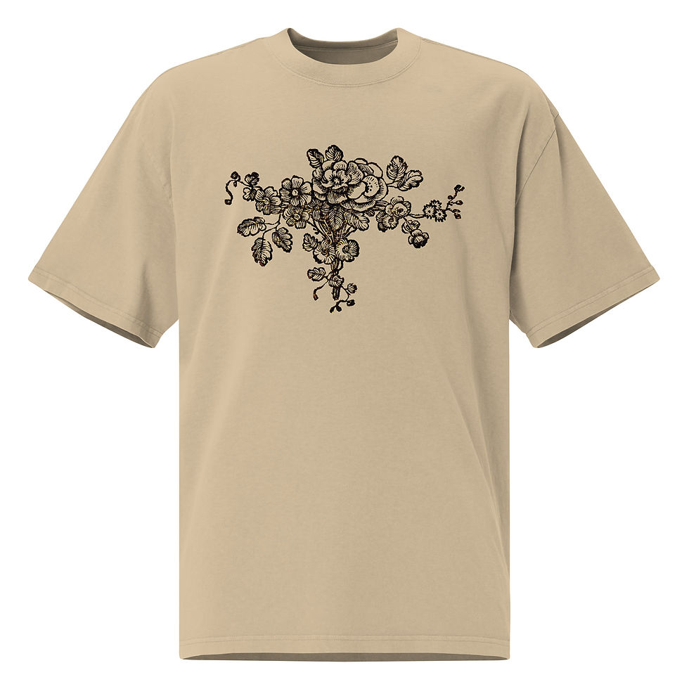 Buffonorna - Oversized faded t-shirt