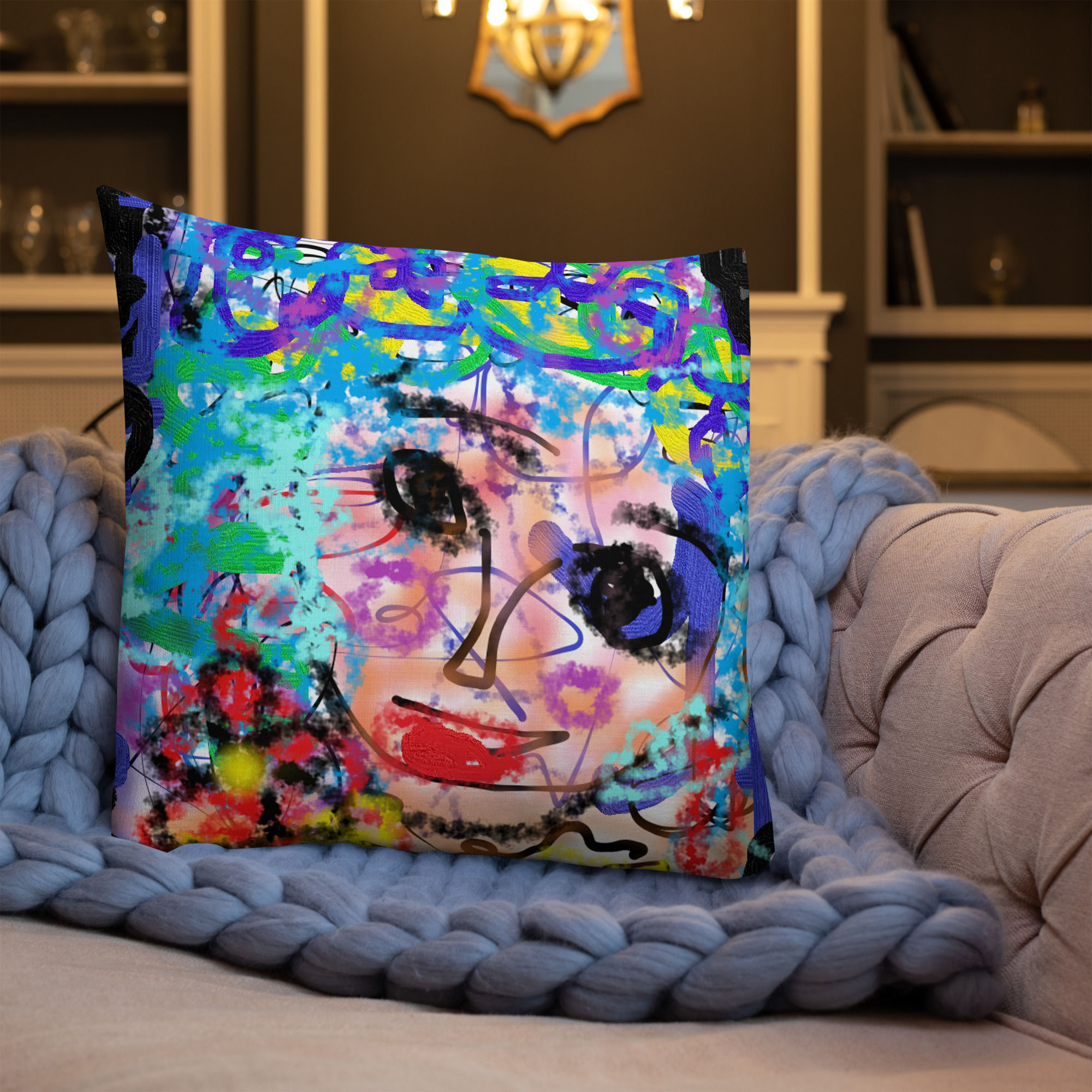 Flowered - Premium Pillow