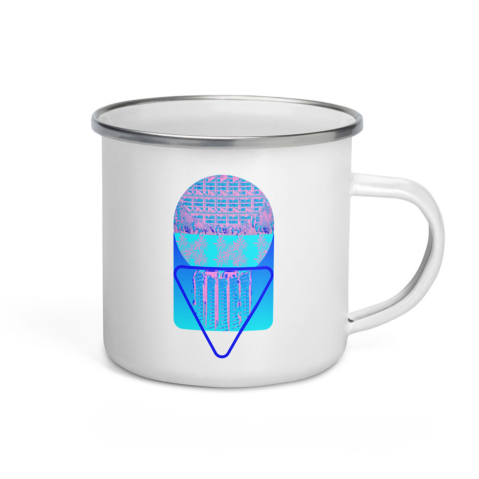Dreams V4 - Enamel Mug