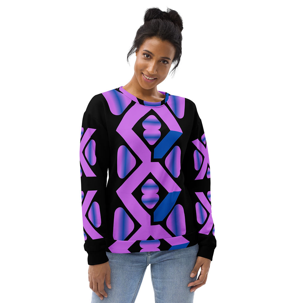 X 2 - Black - Unisex Sweatshirt