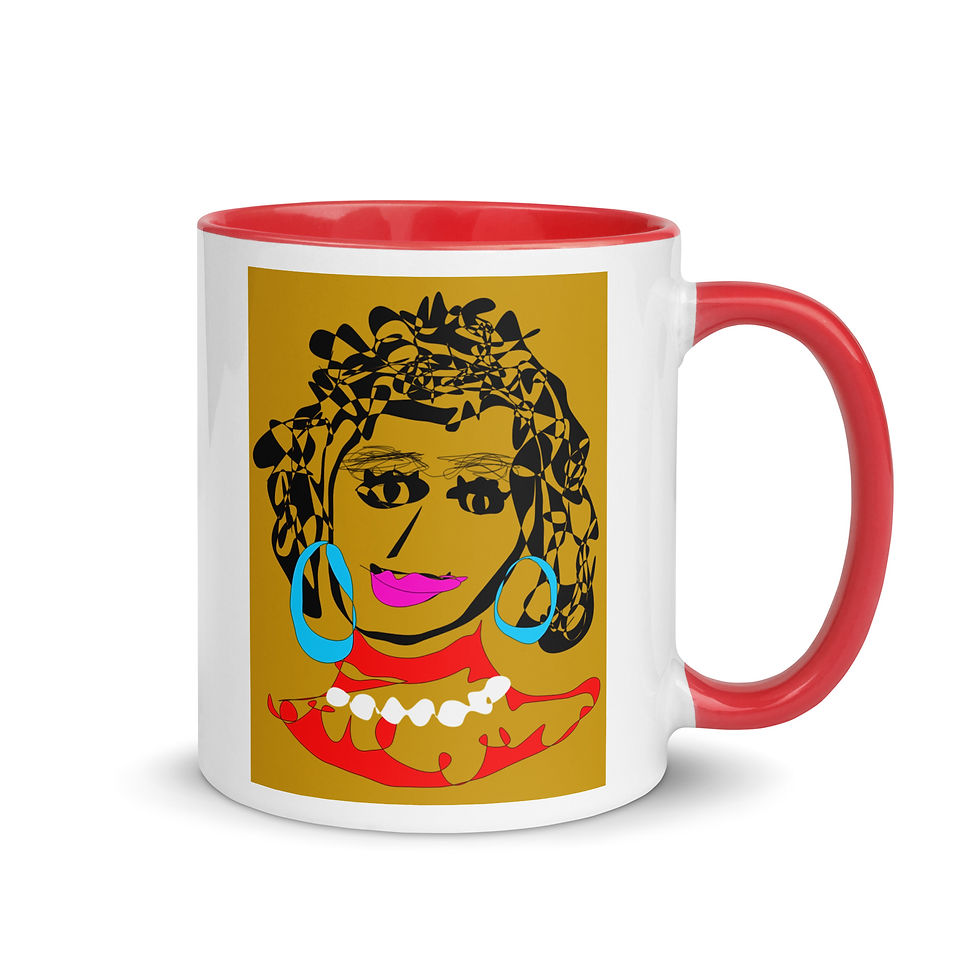 Thumbnail: Earrings - Mug with Color Inside