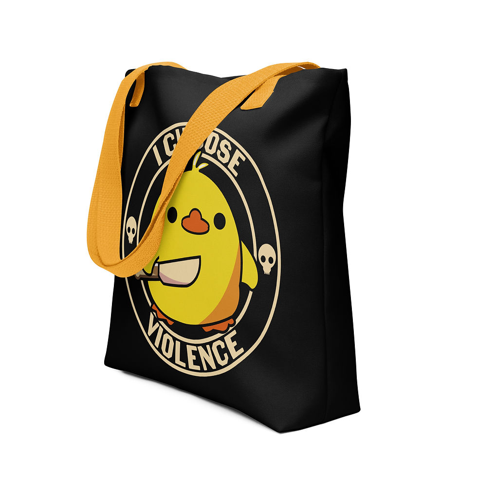 Thumbnail: I Choose Violence Tote bag