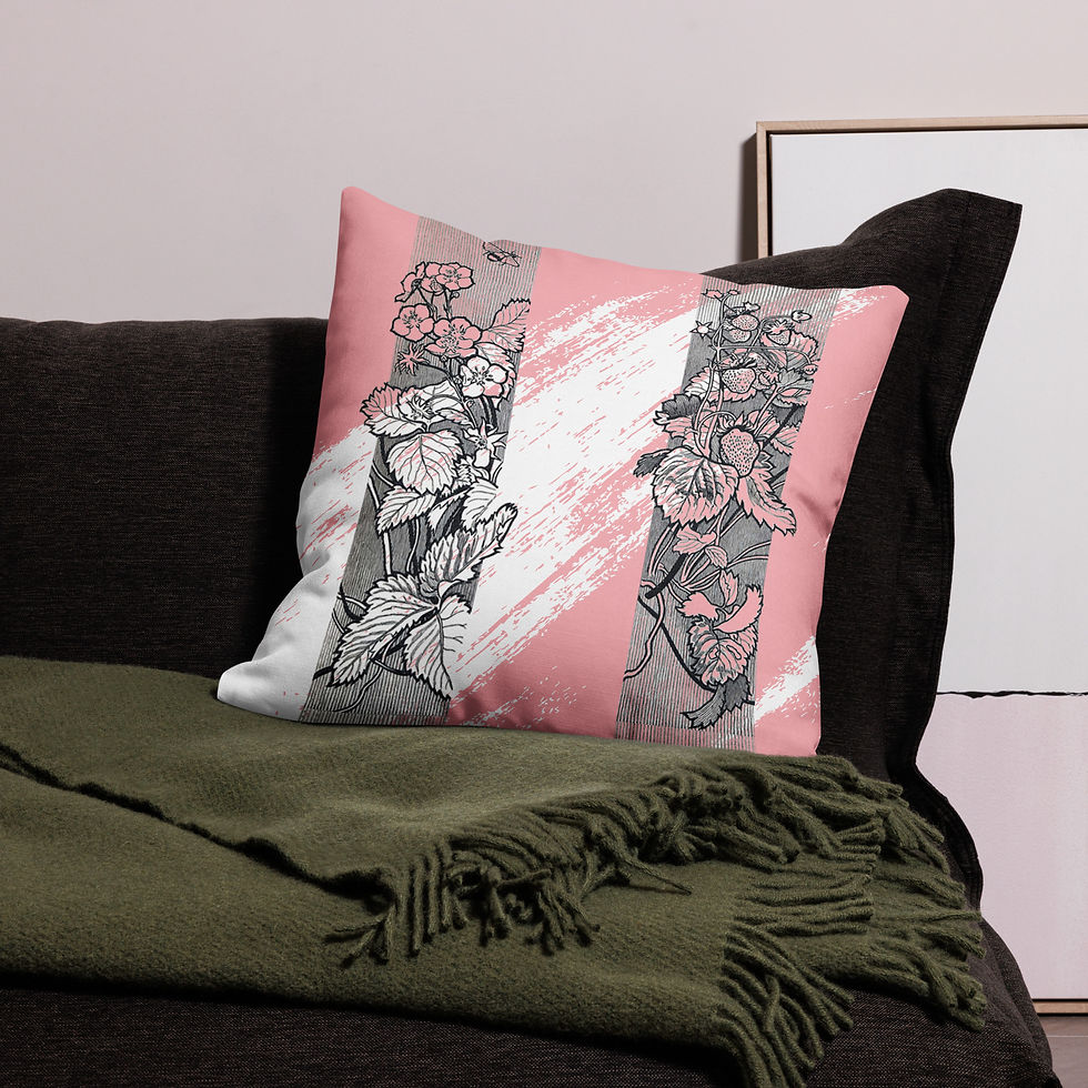 Bumblebee Welcome Single - Premium Pillow Case