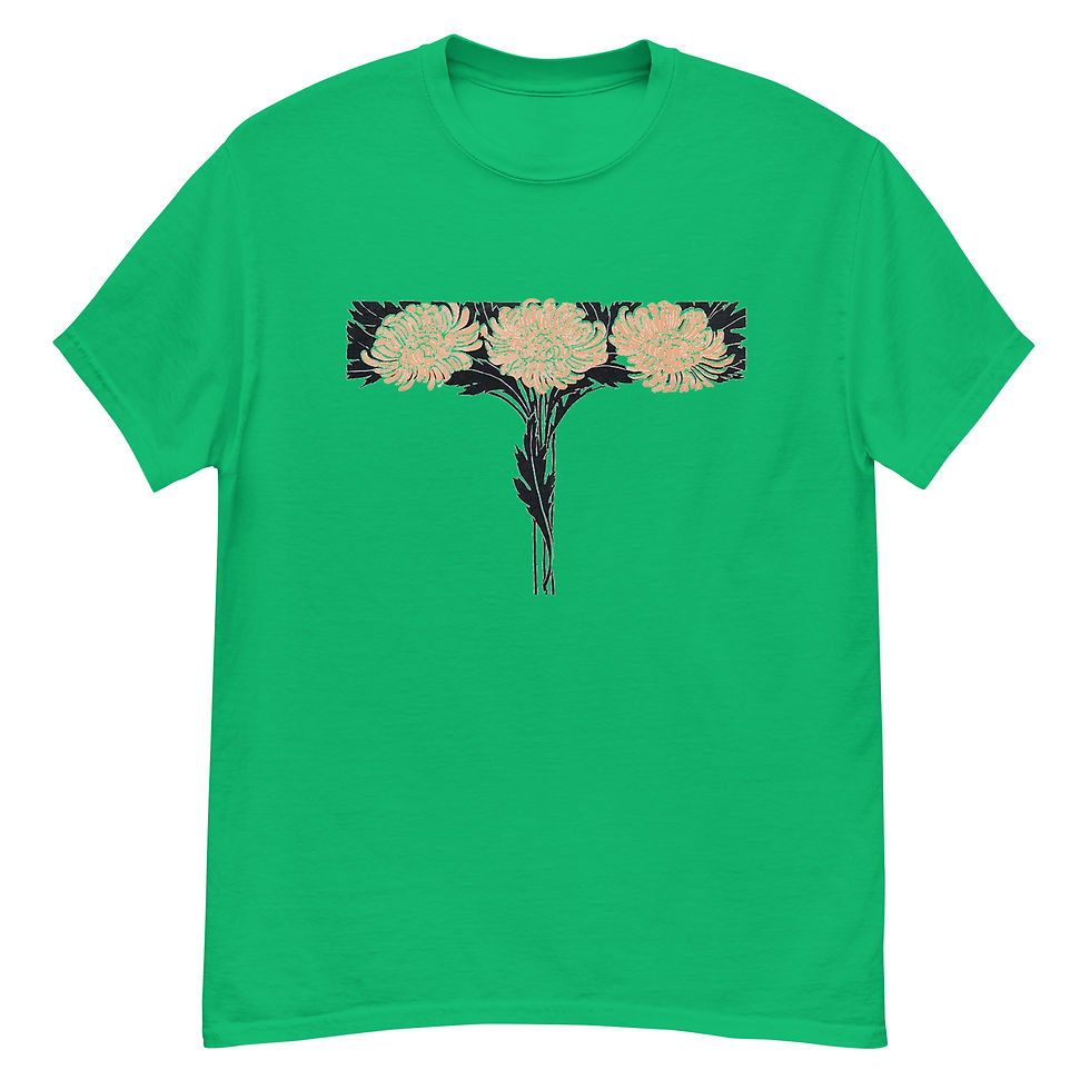 Three Flowers - Unisex classic tee