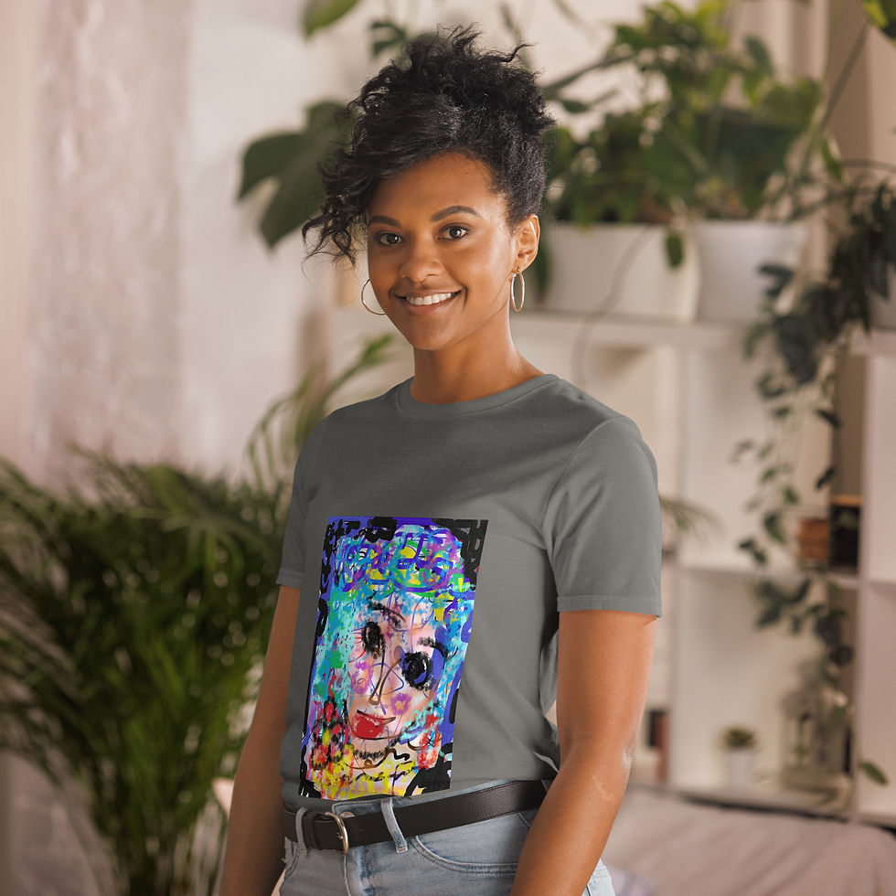 Thumbnail: Flowered - Short-Sleeve Unisex T-Shirt