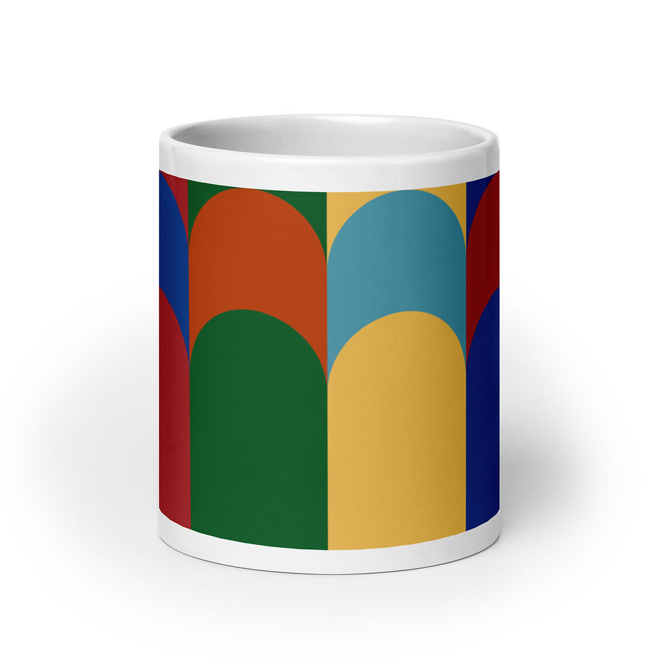 Thumbnail: My Colors V2 - White glossy mug