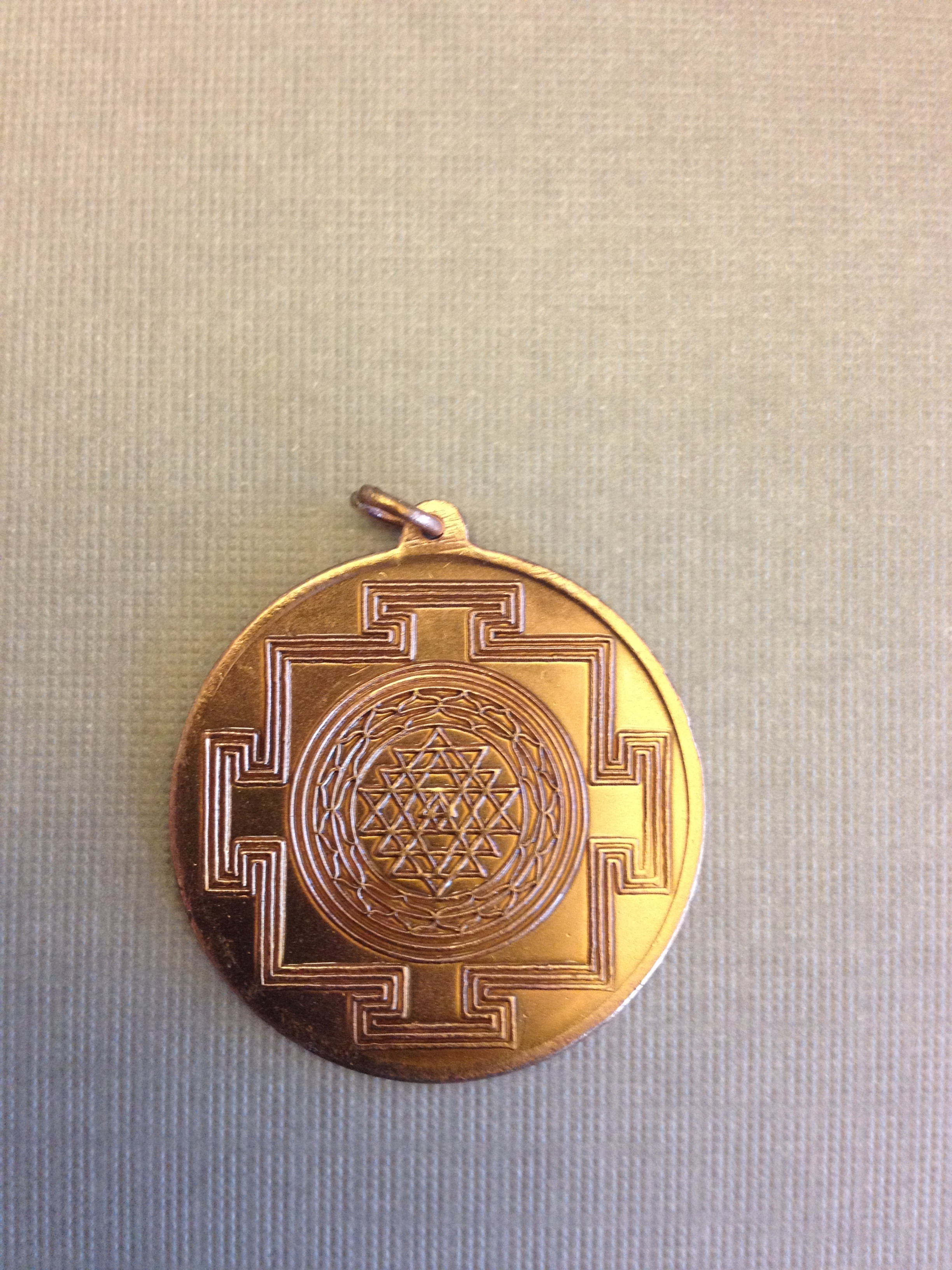 Shree Yantra de cobre