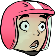 F1 pit crew surprised or awed emote