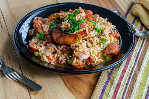 A delish plate of Paella