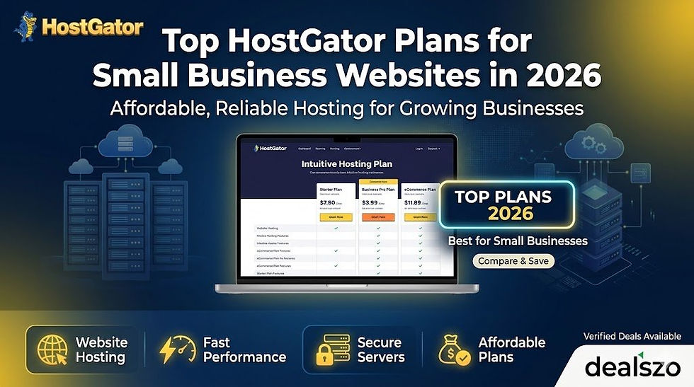 Top HostGator Plans for Small Business Websites in 2026