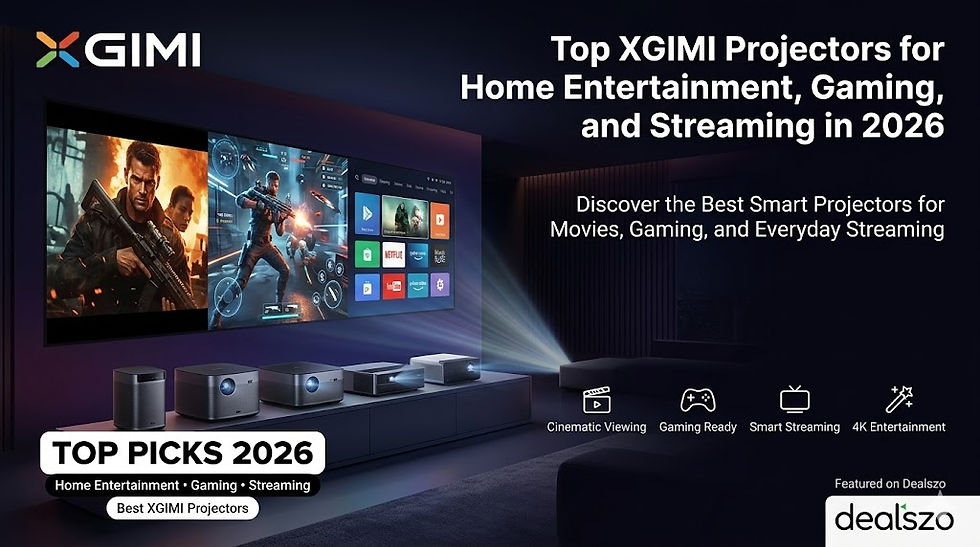 Top XGIMI Projectors for Home Entertainment, Gaming, and Streaming in 2026