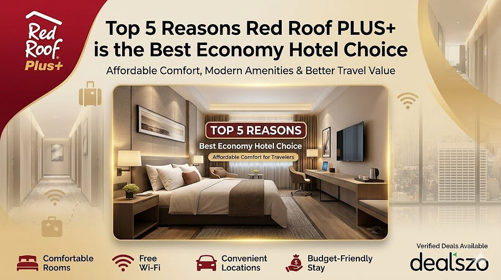 Top 5 Reasons Red Roof Hotels Are a Smart Choice for Budget Travelers
