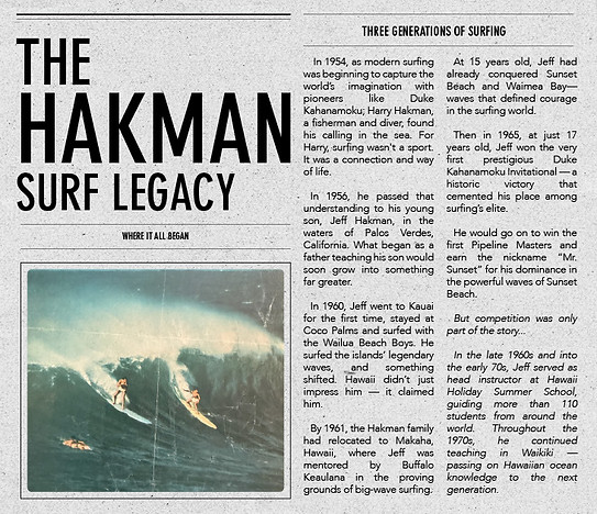 Hakman Family Newspaper Clipping