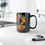 Thumbnail: Hiding from Stupid People - Black Mug, 15oz