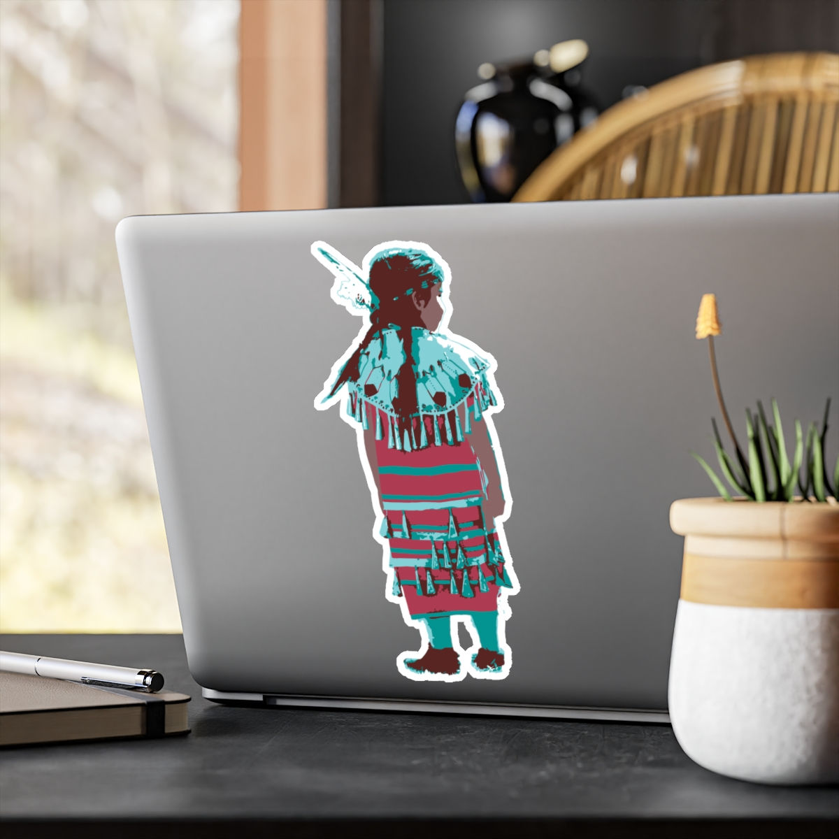 Jingle Dress Kiss-Cut Vinyl Decals