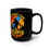 Thumbnail: Hiding from Stupid People - Black Mug, 15oz