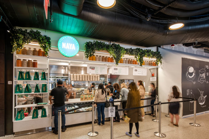 Naya Food Hall Storefront