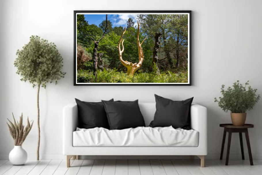 Arbre d’Or du Val sans Retour en forêt de Brocéliande, symbole légendaire