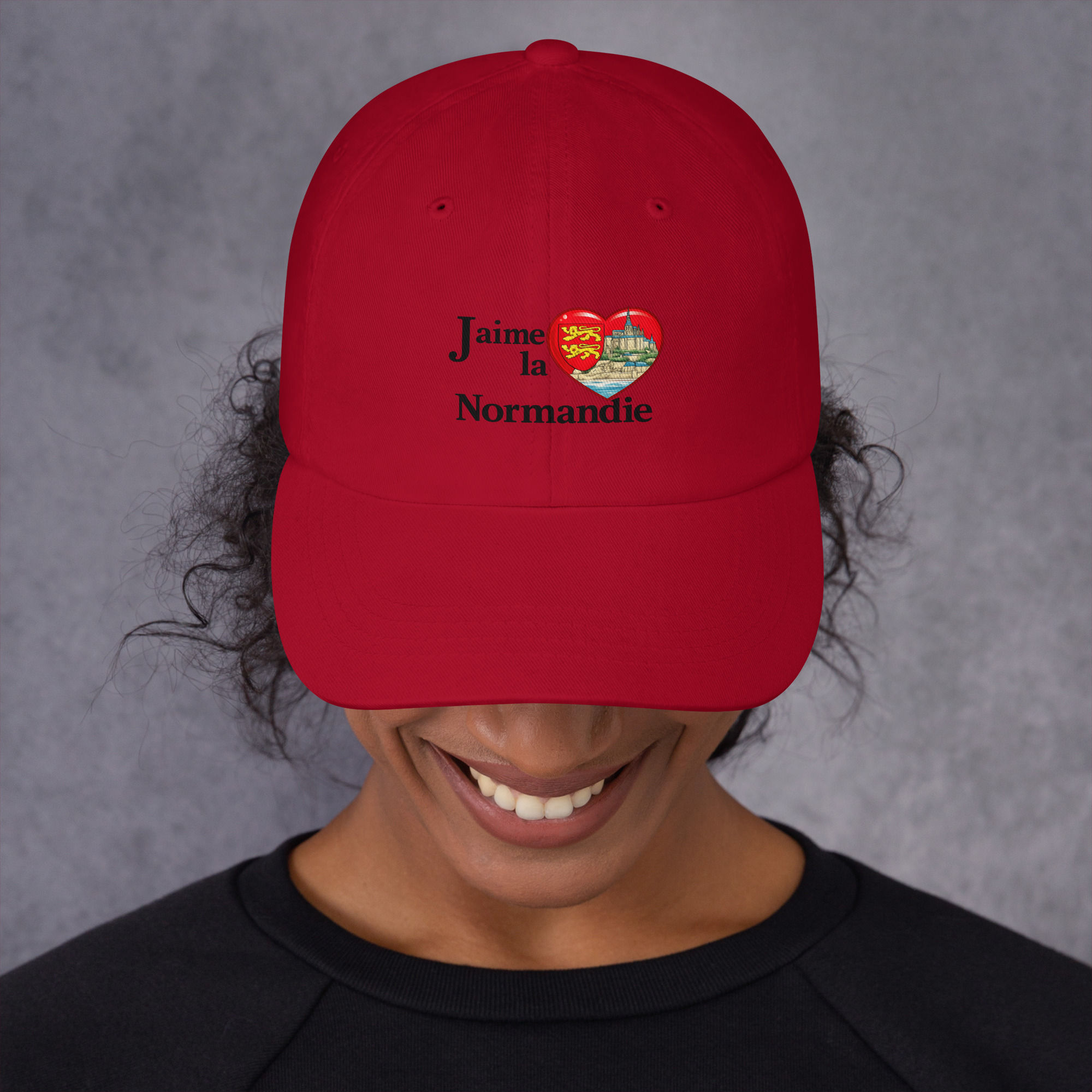 Casquette I Love Normandy ajustable design Normandie