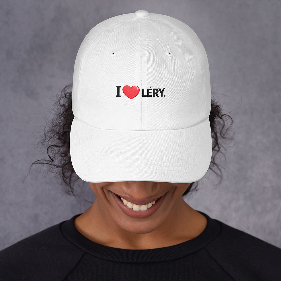 Miniature : Casquette I Love Léry design local Eure Normandie