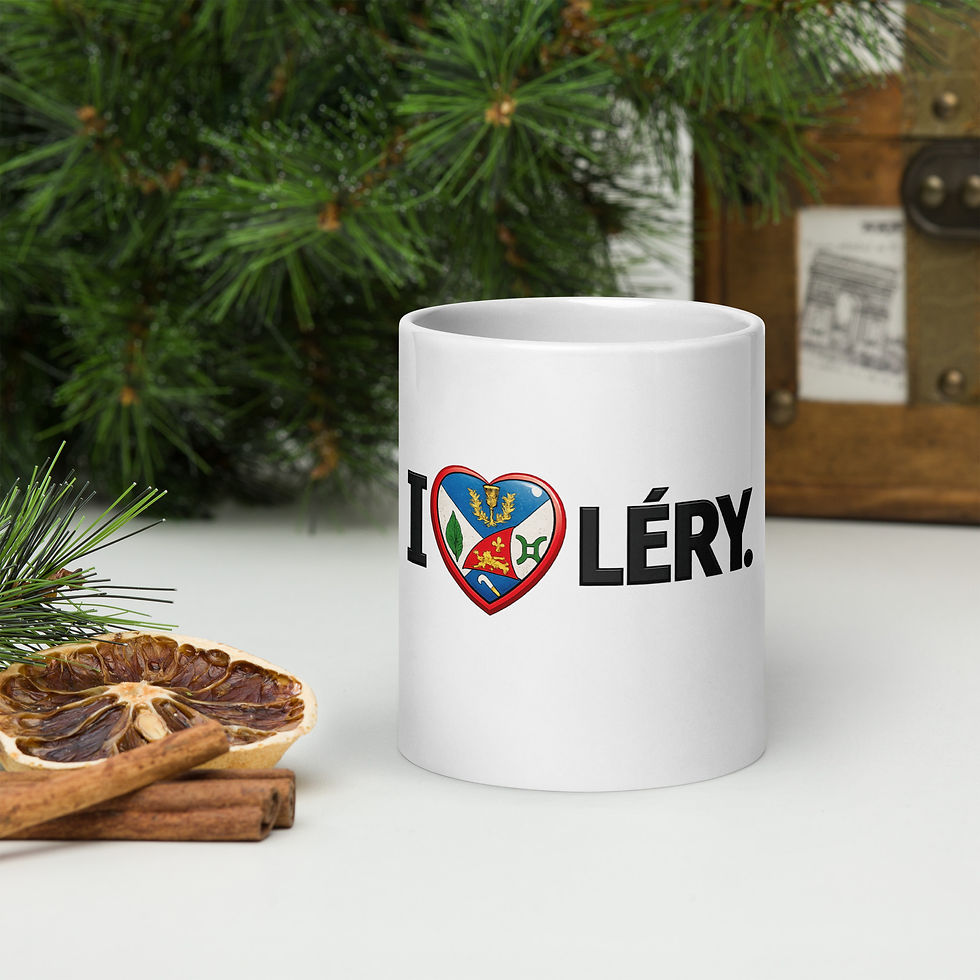 Miniature : Mug I ❤️ Léry – Tasse Normandie originale | CL.Photographie