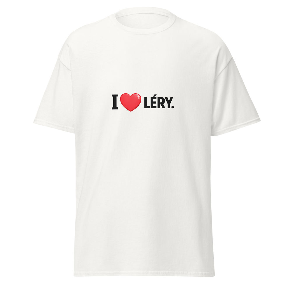 T-shirt Léry Normandie design local unisexe