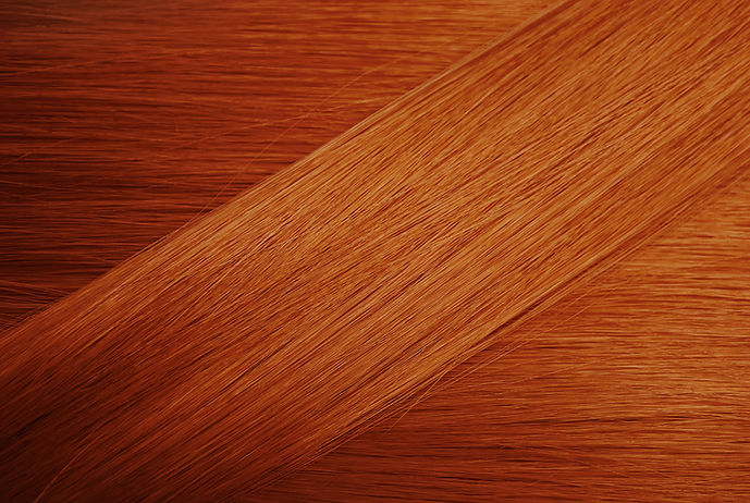 Copper Blonde Hair Sample