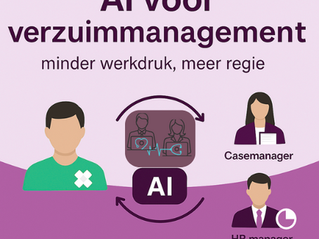 AI voor verzuimmanagement: minder werkdruk, meer regie