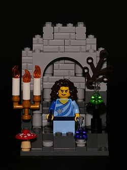 Morgane en Lego. Morgan in Lego.