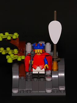 Le roi Marc en Lego. King Mark in Lego.