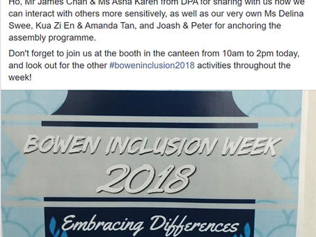 Throwback to Inclusion Week 2018