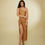 Thumbnail: GOLD neoud midi SKIRT