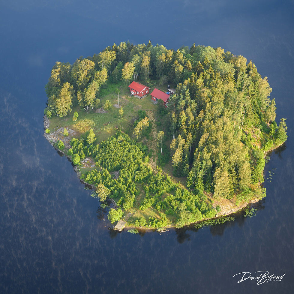 Ön i Kolbengtserödsjön