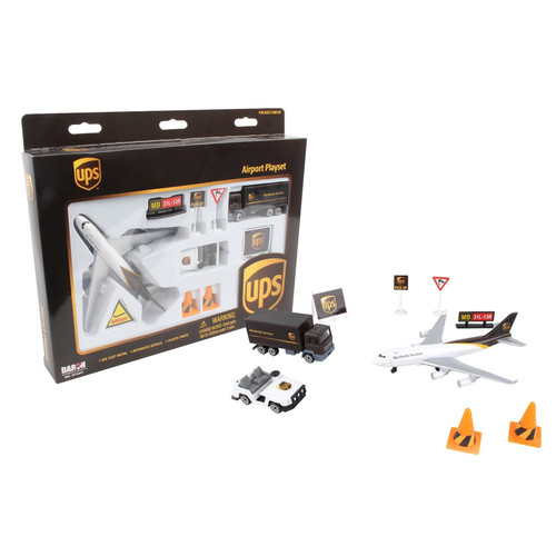 Ups Rack Miniatures UPS Playset | Flight Deck Models