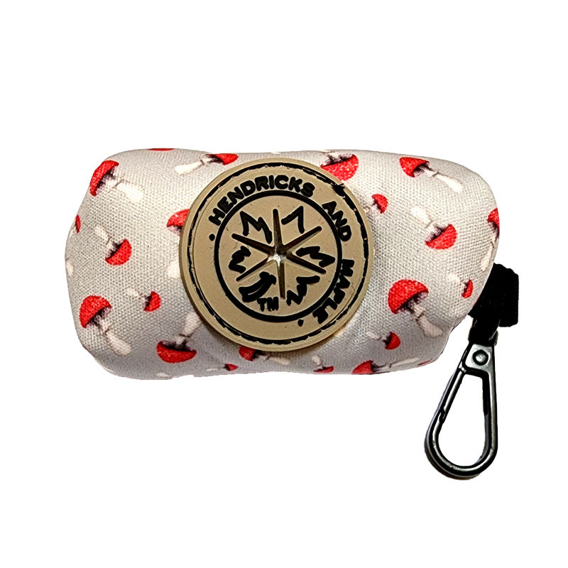 Mushroom disposable bag holder by Hendricks and Maple